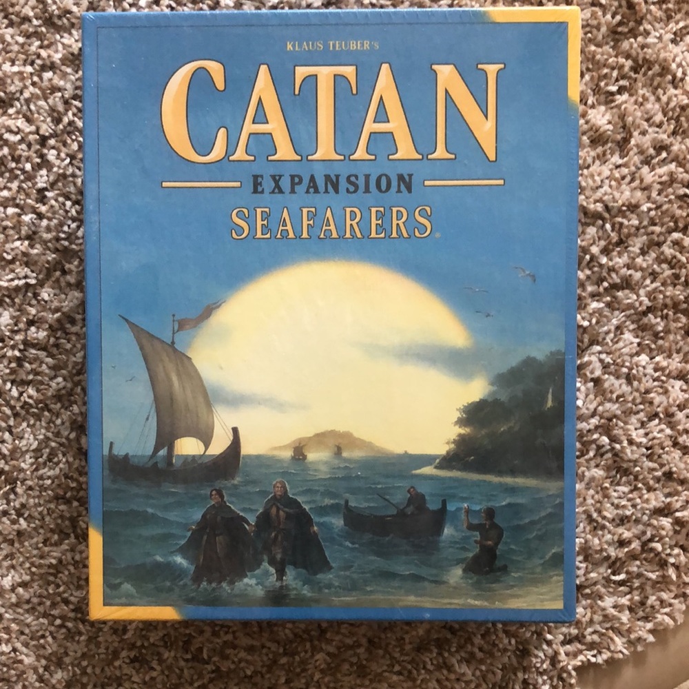 New in box Catan expansion seafarers game! $50!